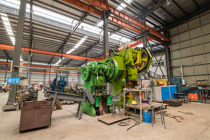 安阳网架配件-锥头加工车间